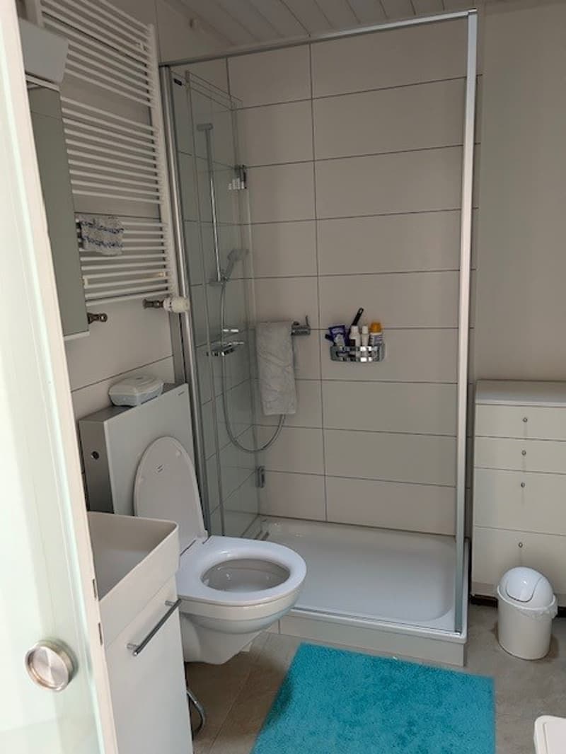 Dusche / WC im Obergeschoss