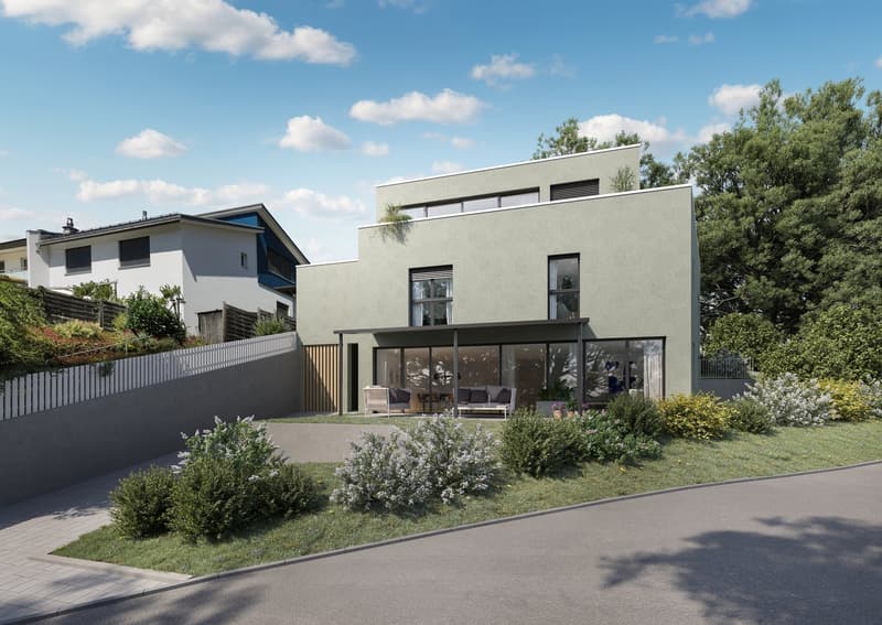 Neubau mitten in Worb! Freistehendes Einfamilienhaus! (1)