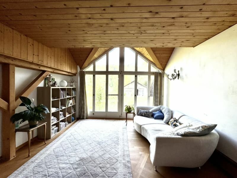 Grosses freistehendes 7.5-Zimmer-Bauernhaus für Pferdeliebhaber oder Kleintierhalter! Pferdeboxen, Remise, Wald und Wiesen .... (20)