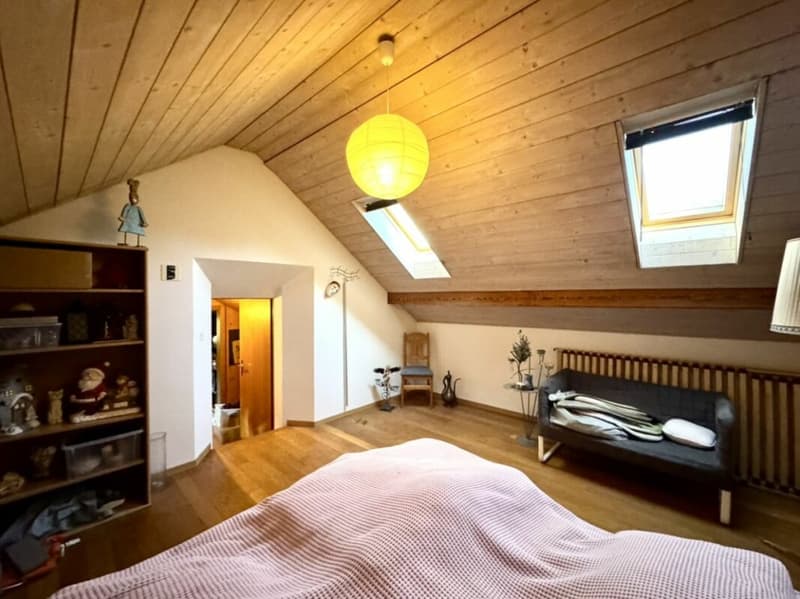 Grosses freistehendes 7.5-Zimmer-Bauernhaus für Pferdeliebhaber oder Kleintierhalter! Pferdeboxen, Remise, Wald und Wiesen .... (12)
