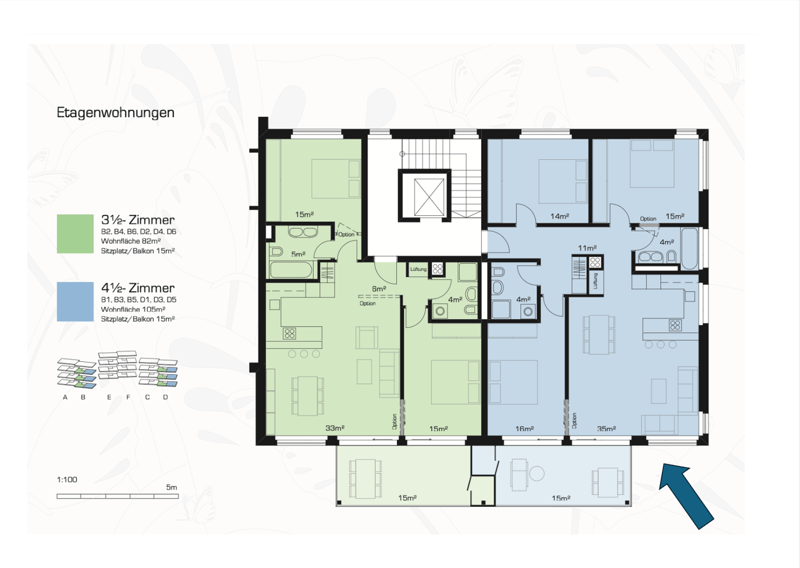 Helle 4.5-Zimmer-Wohnung im Erdgeschoss in Wattenwil (13)