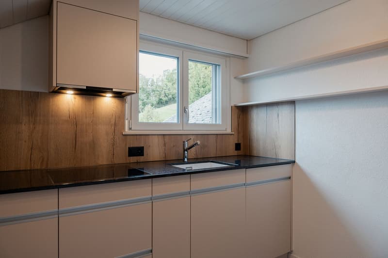 Charmante 4-Zimmer-Dachwohnung mit traumhaftem See- und Bergblick in Oberhofen am Thunersee (3)
