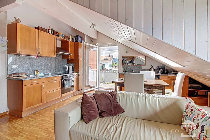 Appartement duplex avec vue Lac & Alpes (4)