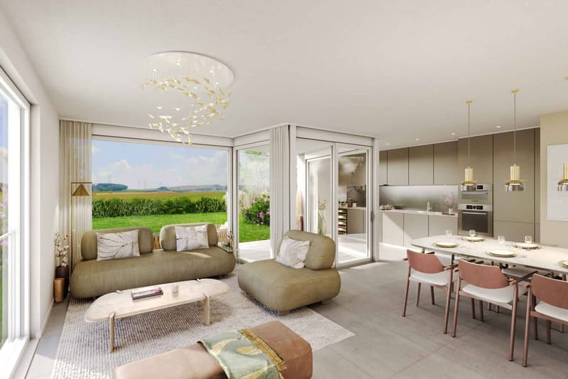 CORÇALIA Villa jumelle neuve à Corcelles-près-Payerne (3)