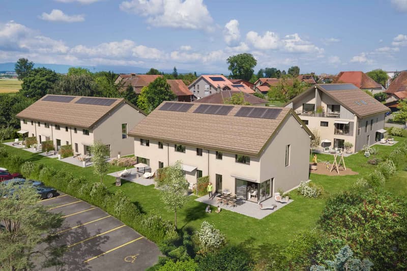 Clos de la Bergerie - Villa mitoyenne de 4.5 pièces - Villa F (6)