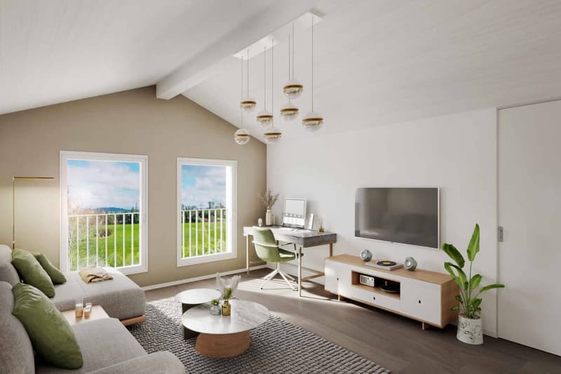 Grande maison mitoyenne disponible rapidement (6)