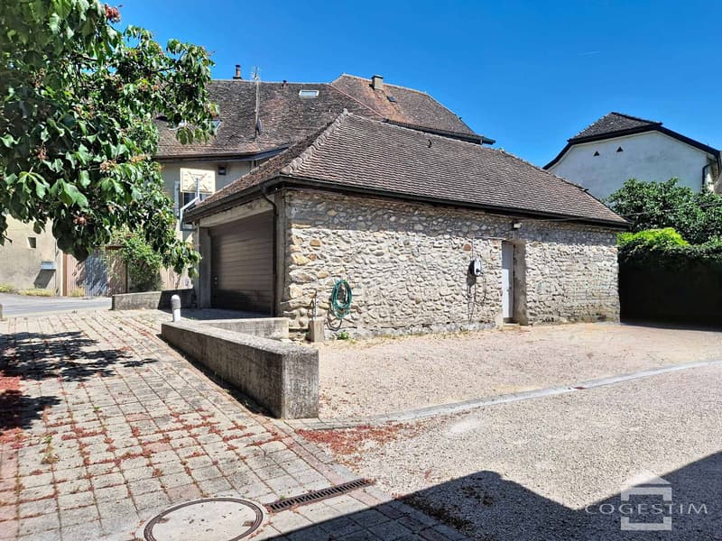La sérénité de la campagne à 10 minutes de Morges Grande maison mitoyenne (12)