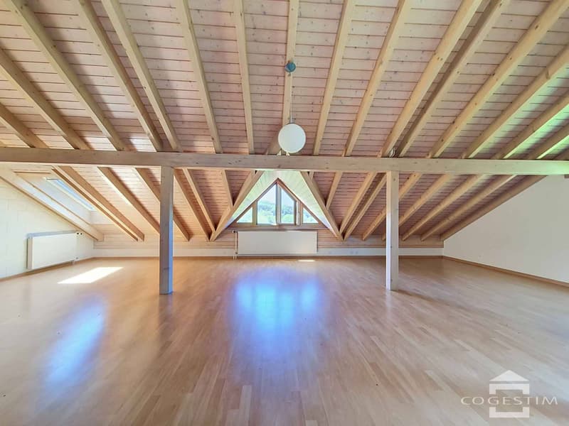 La sérénité de la campagne à 10 minutes de Morges Grande maison mitoyenne (5)
