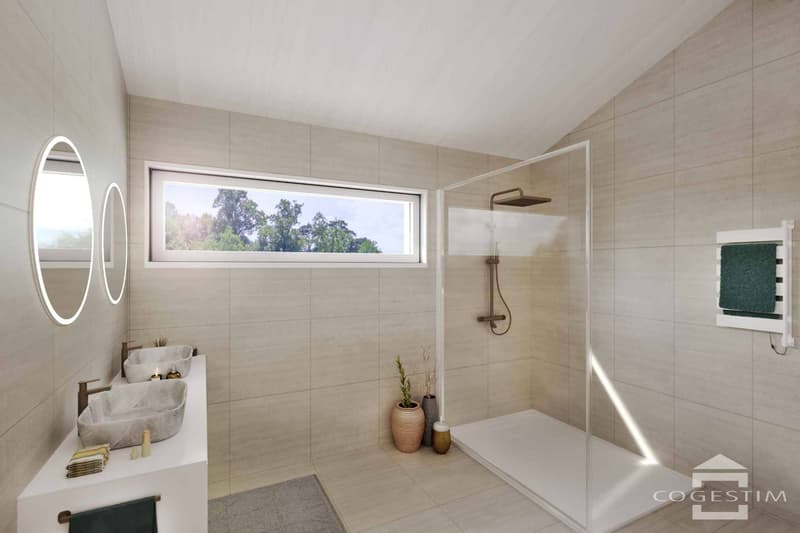 Projet de deux villas jumelles à deux pas du Léman VILLA B (5)