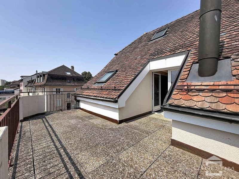 Attique en duplex avec terrasse et balcon (9)