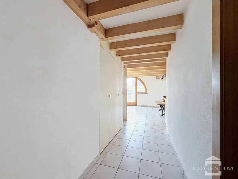 Attique en duplex avec terrasse et balcon (6)