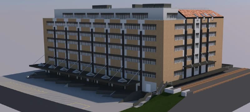 Surfaces artisanales et/ou industrielles au REZ avec quai de charge- et déchargement (3)