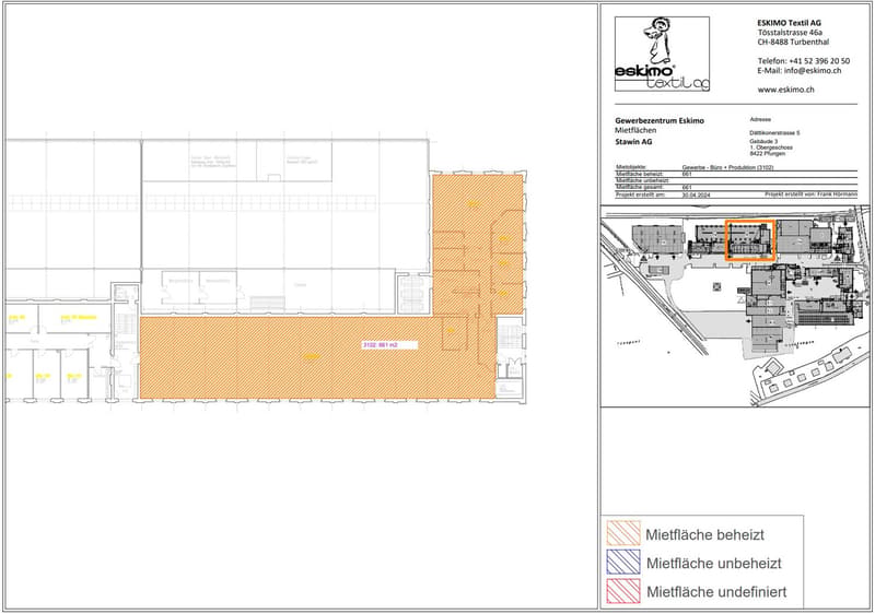 Grundrissplan