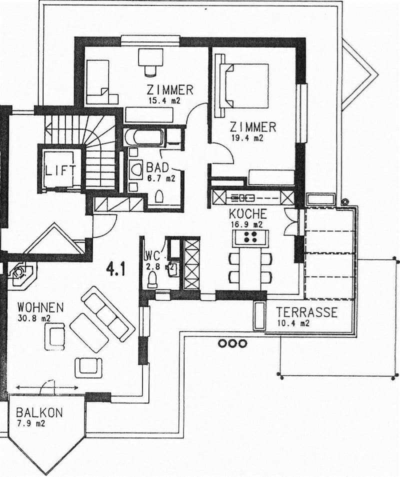 Grundrissplan