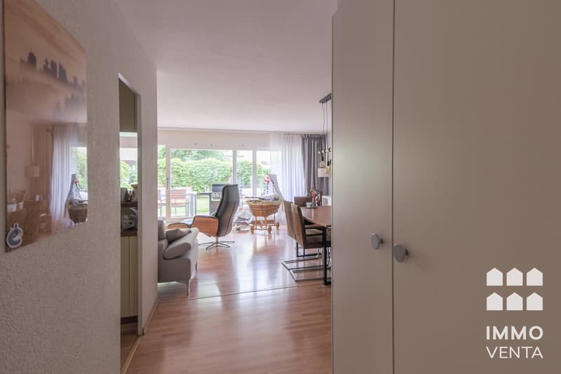Duplex 3½ WHG im Grünen mit grosser Terrasse un Gartensitzplatz (2)