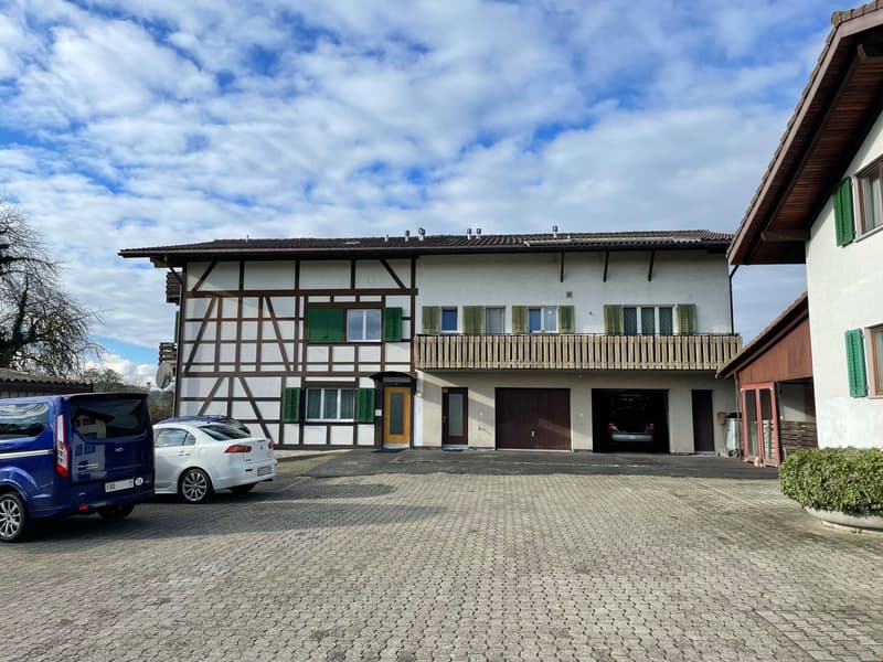 Landschaftsblick  - 2.5-Zimmer-Dachgeschosswohnung in Schnottwil (2)