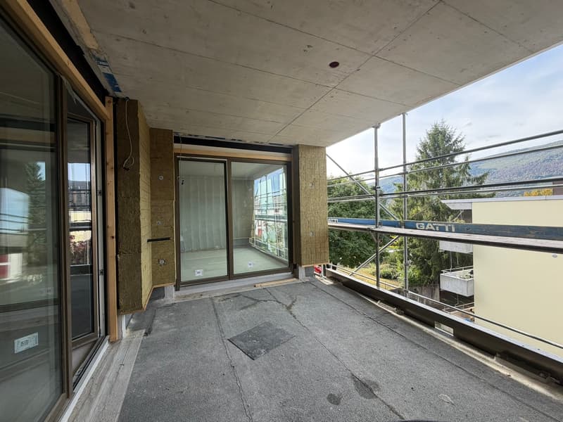 Grosszügige 2½ Zimmer Neubauwohnung / Spacieux appartement neuf de 2½ pièces (5)