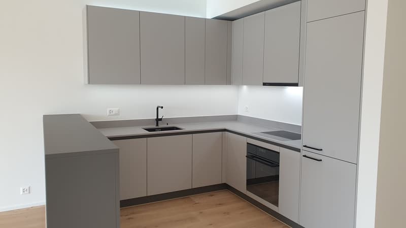 Moderne 1.5-Zimmer-Wohnung mit Gartenterrasse am Bucheggplatz, Erholungsgebiet mit Wald (5)
