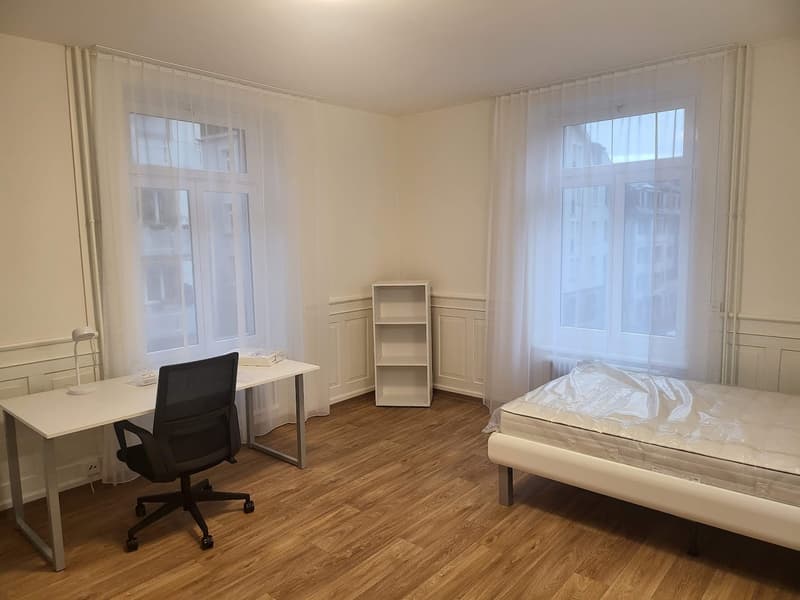 Grosses renoviertes möbliertes Zimmer Nähe Uni/ETH (12) (2)