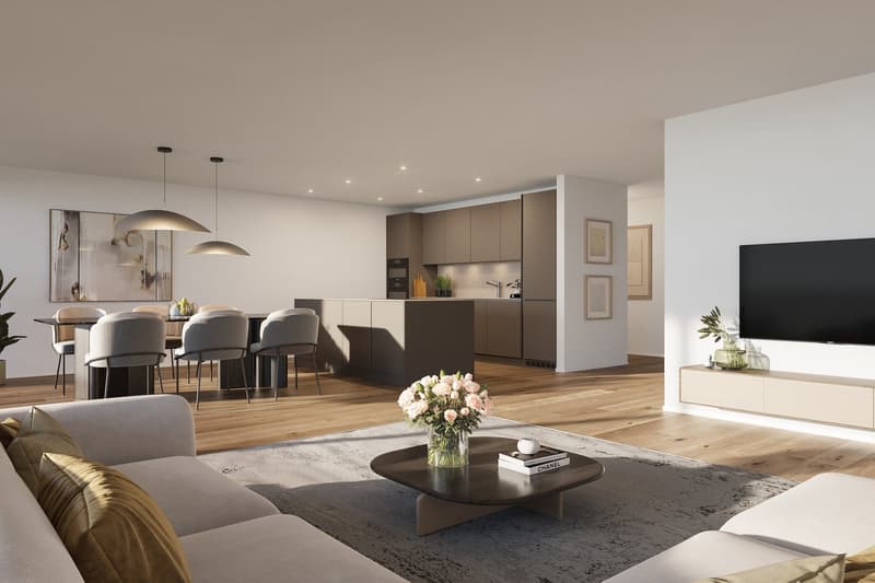 Baustart erfolgt! Residenz 54: Premium 3.5-Zimmer Attikawohnung an bester Lage zu verkaufen. (6)