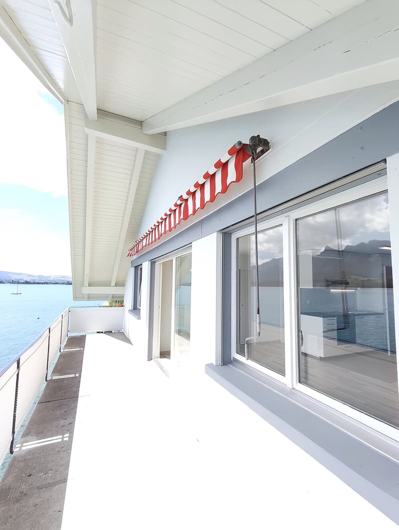 Charmante 3-Zimmer-Wohnung mit Seeblick in Oberhofen am Thunersee (18)