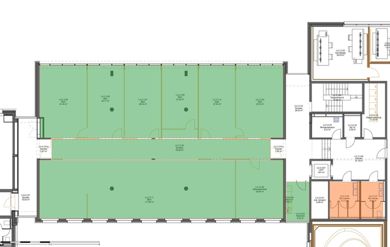 Grundrissplan
