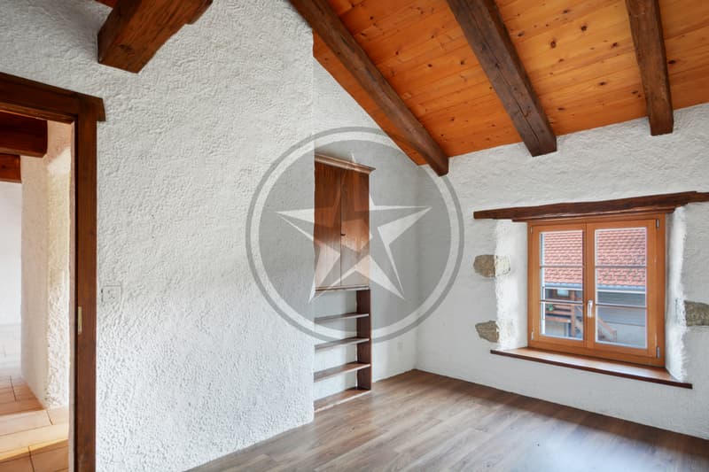 Magnifique ferme mitoyenne rénovée comprenant 2 appartements (8)