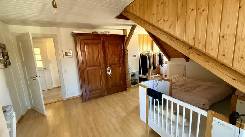 2 1/2-Zimmer-Dachwohnung mit schöner Aussicht (5)