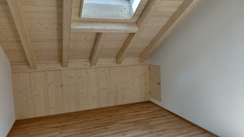 3 1/2 Zimmer Dachwohnung mit Topaussicht auf See und Berge (21)