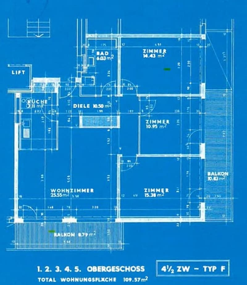 Charmante 4.5-Zimmer-Wohnung im 5. Obergeschoss in Chur (4)