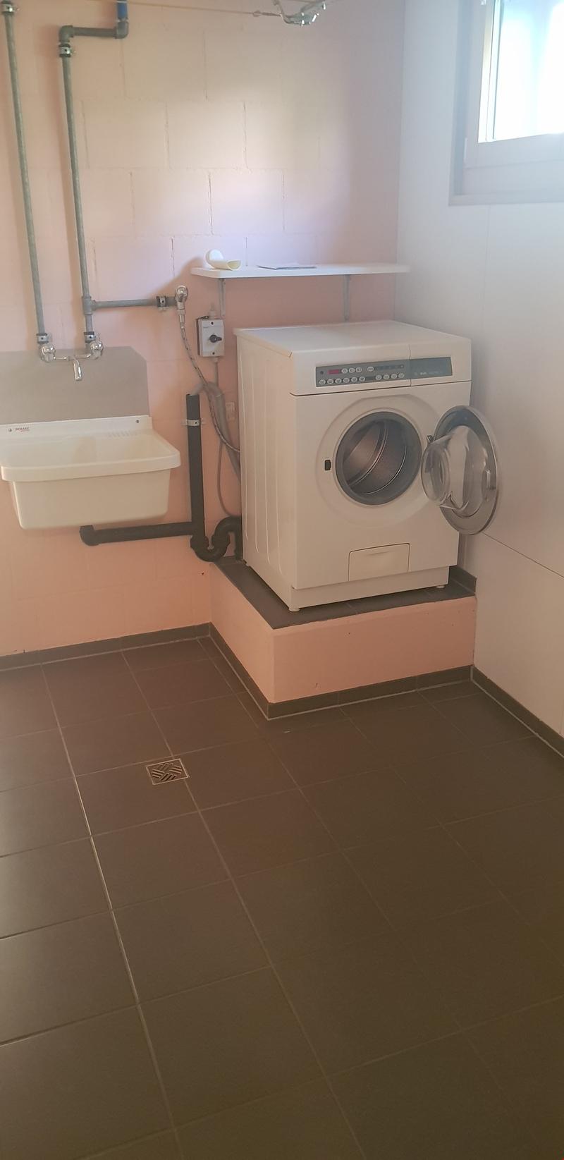 eigene Waschküche....