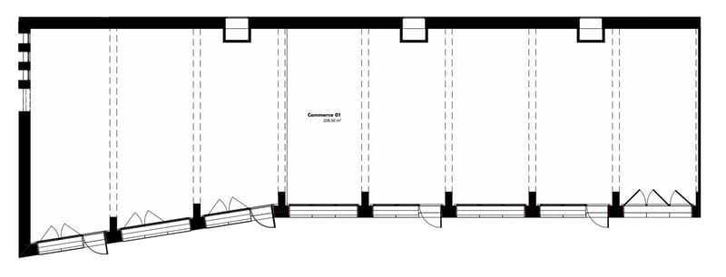 Arcade de 229m2 avec vitrine (3)
