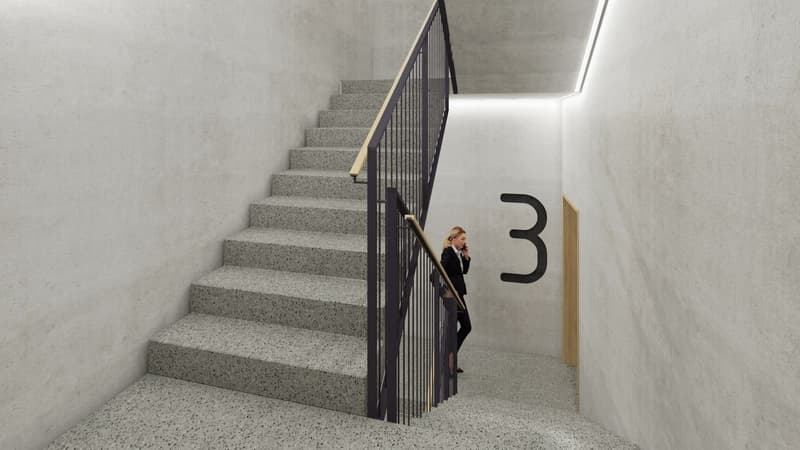 Surfaces aménagées entre 130 et 1'590m2 totalement neuves à Renens (5)