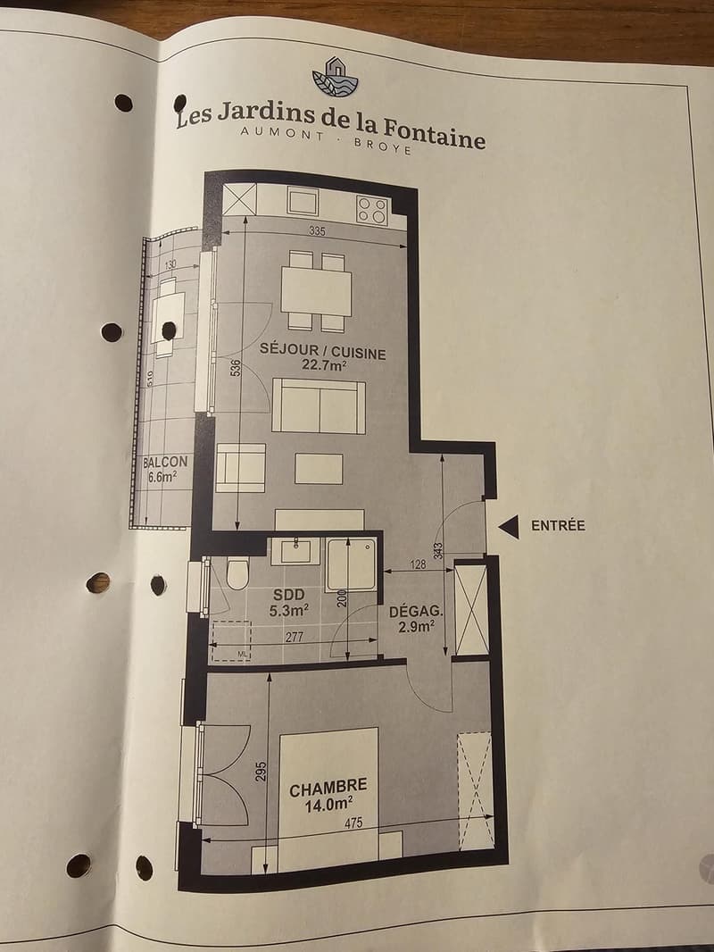 Charmant 2.5 pièces neuve dans une nouvelle résidence! (4)