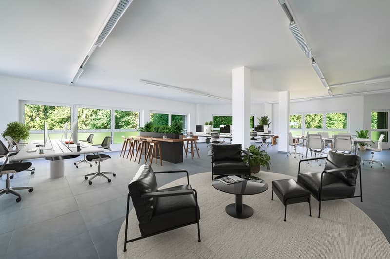 Surface de bureau de 70m2 et 100m2 à Saint-Légier (2)