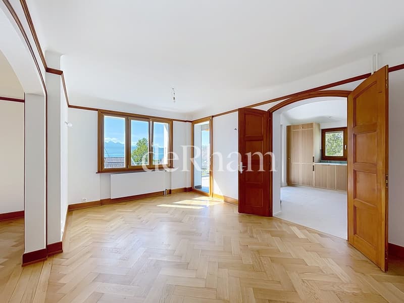Lutry - superbe villa rénovée avec vue panoramique sur le lac! (4)