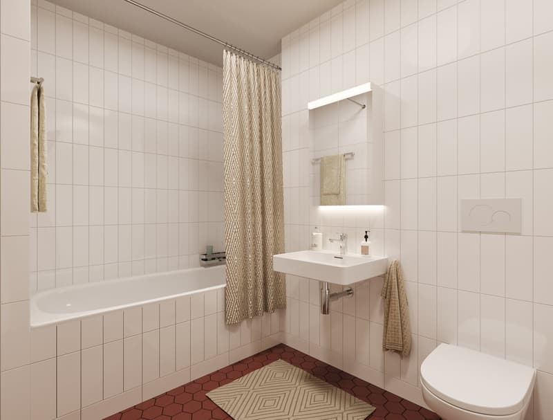 Erstvermietung - Exklusive 2,5-Zimmer-Attika-Wohnung (4)