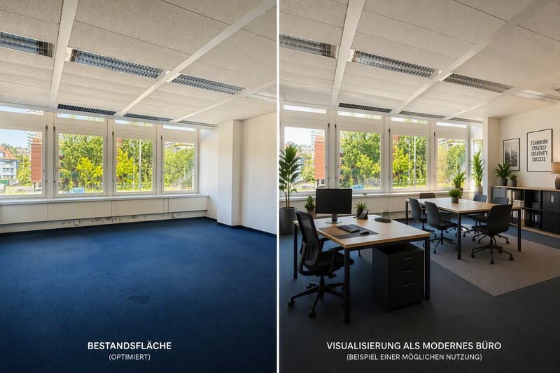 Bürofläche mit Potenzial: flexibel anpassbar und top erschlossen (Befristet bis 31.12.2028) (5)