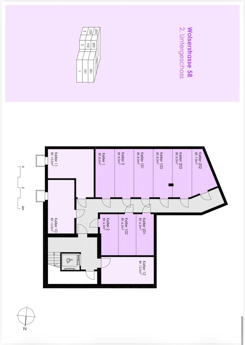 3.5 Zimmerwohnungim EG mit 82m2, Balkon 14 m2 Sitzplatz 12 m2, Richtung Süden (13)