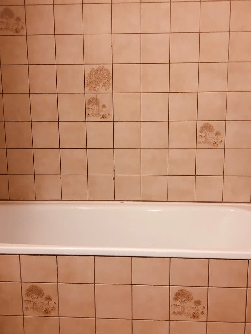 Salle des bains avec baignoire