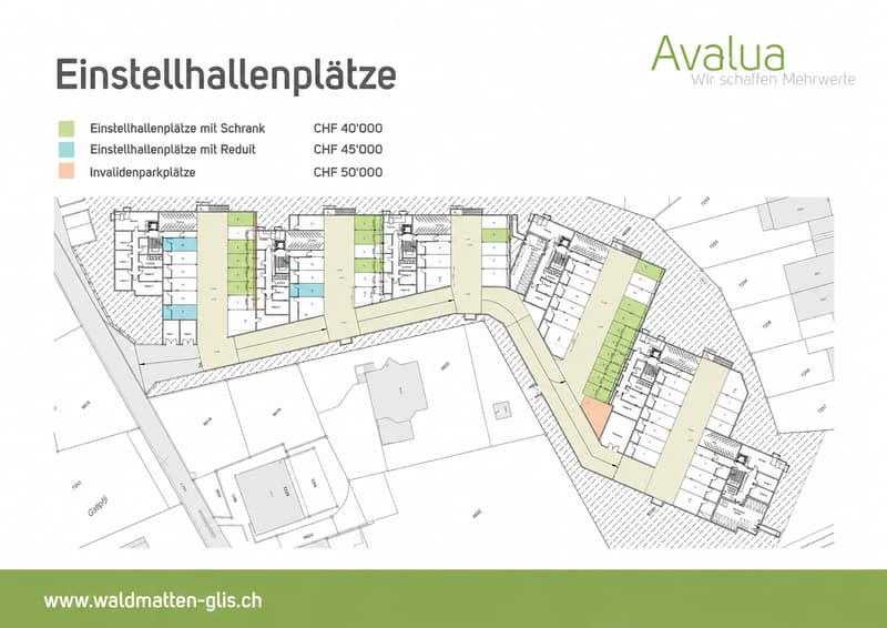 Einstellplätze mit dazugehörigem Schrank oder Reduit in Glis (2)