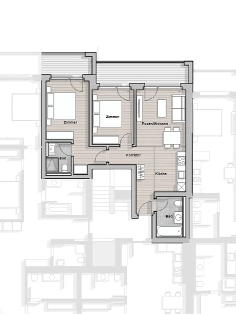 Moderne 3.5-Zimmer-Neubauwohnung in Zermatt (3)