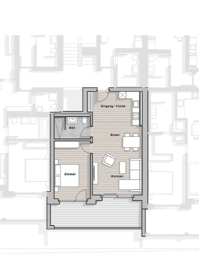 Moderne 2.5-Zimmer-Wohnung im Neubau mitten in Zermatt (3)