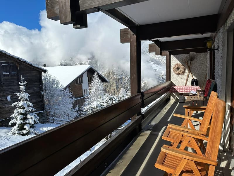 4.5 Zimmerwohnung in Grächen im Chalet Orion (3)