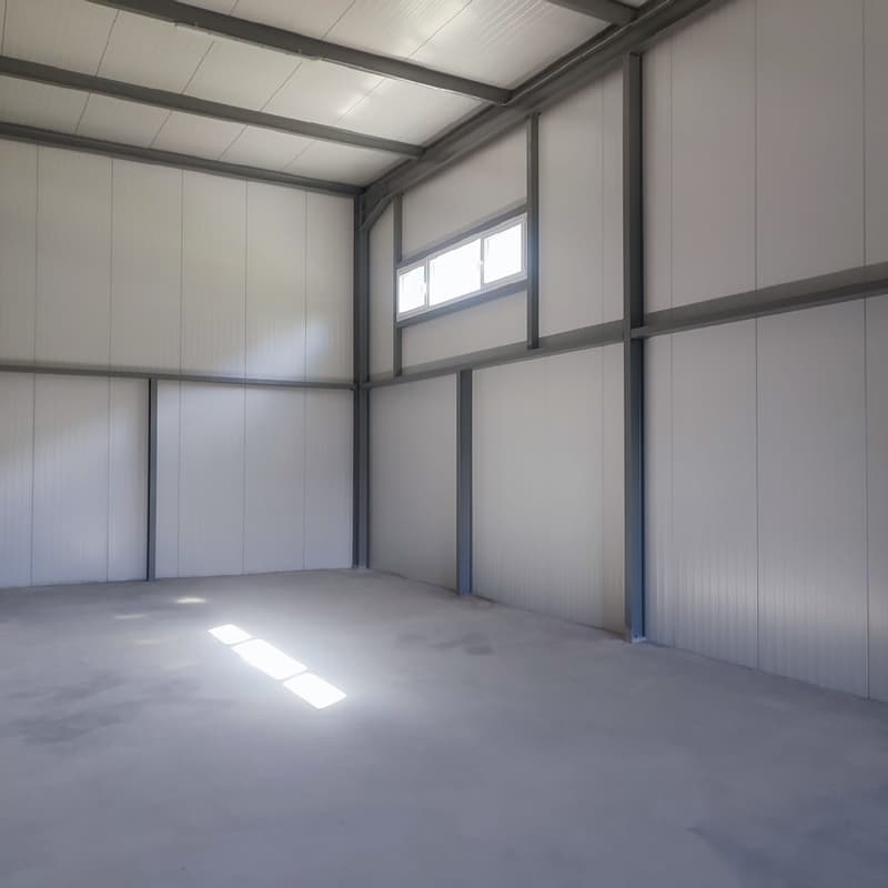 Halle industrielle neuve à louer à Saxon – 135 m² (2)
