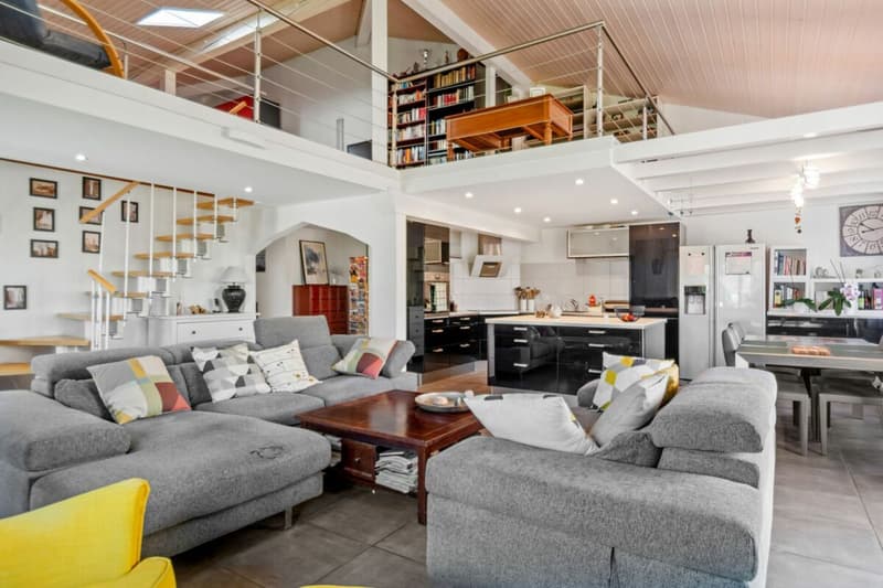 Dombresson, magnifique duplex de 4.5 pièces en attique, garage, place de parc (1)