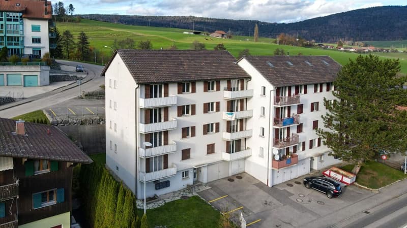 Tavannes, immeuble de rendement 8 appartements, 2 garages et 7 places de parc (2)