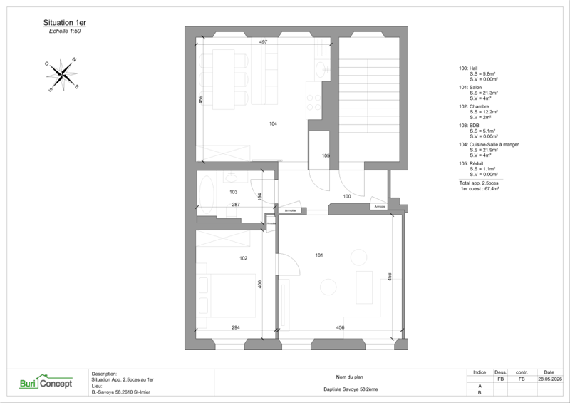 St-Imier, appartement lumineux de 2.5 pièces au 1er étage (10)