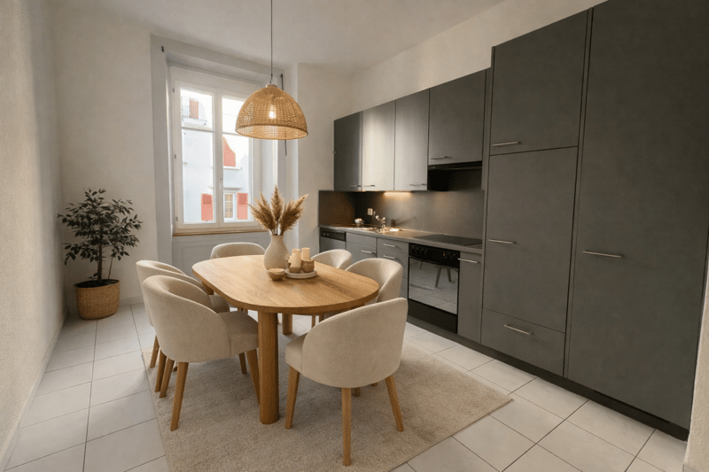 St-Imier, bel appartement de 3 pièces avec cuisine agencée (1)