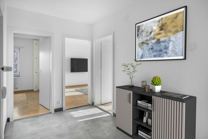 Tramelan, bel appartement de 3.5 pièces au rez supérieur (2)